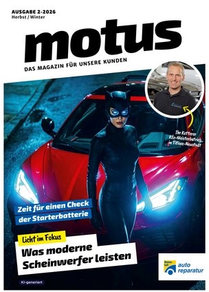 Motus - das Kundenmagazin Bild von Motus-Magazin